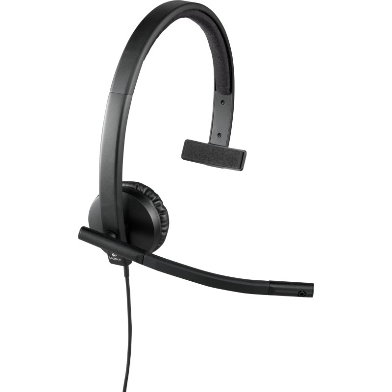 Logitech 981-000571 casque Avec fil Arceau Bureau/Centre d'appels USB Type-A Noir
