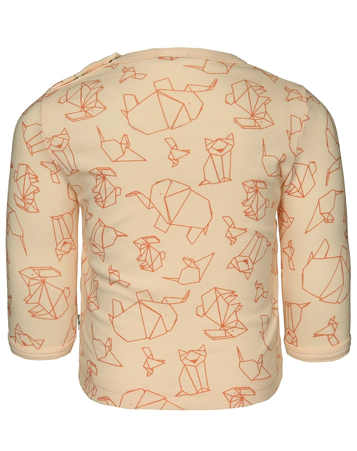 Langarmshirt ZOO in altrosa