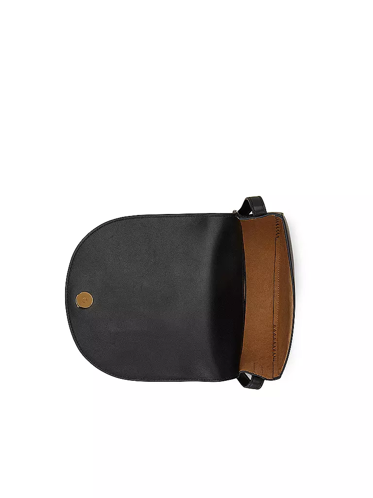 LAUREN RALPH LAUREN Ledertasche - Mini Bag WITLEY Medium schwarz