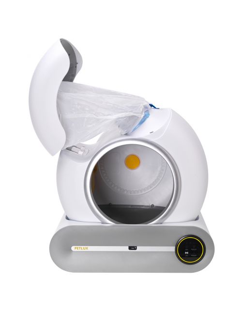 Petlux Automatische Kattenbak Met App En Geurfilter - Kattentoilet - 48x52x50 cm Wit
