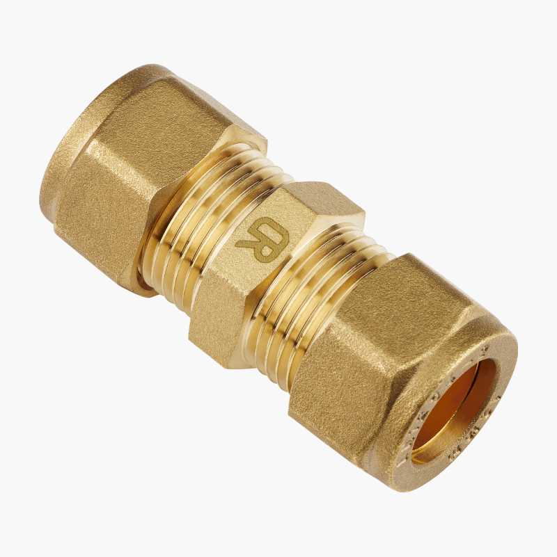 Klemringkobling, rett, 10 x 10 mm