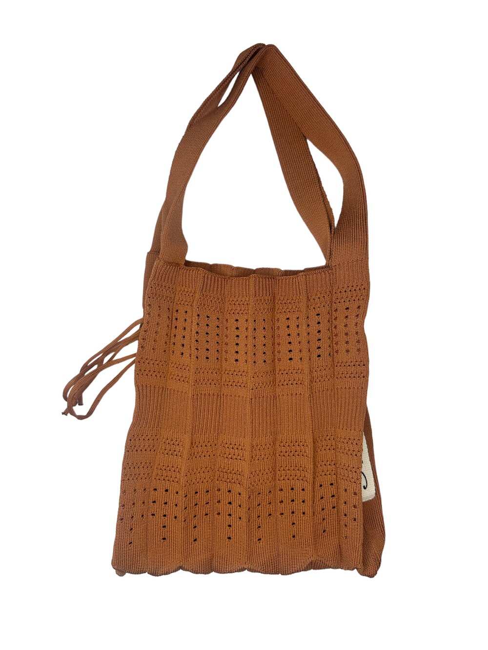 Pico  Small Rosalia skuldertaske - Cognac Lace