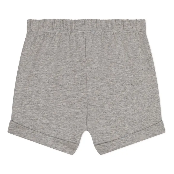 Petit Bateau Short Micro Jersey | Gris chiné