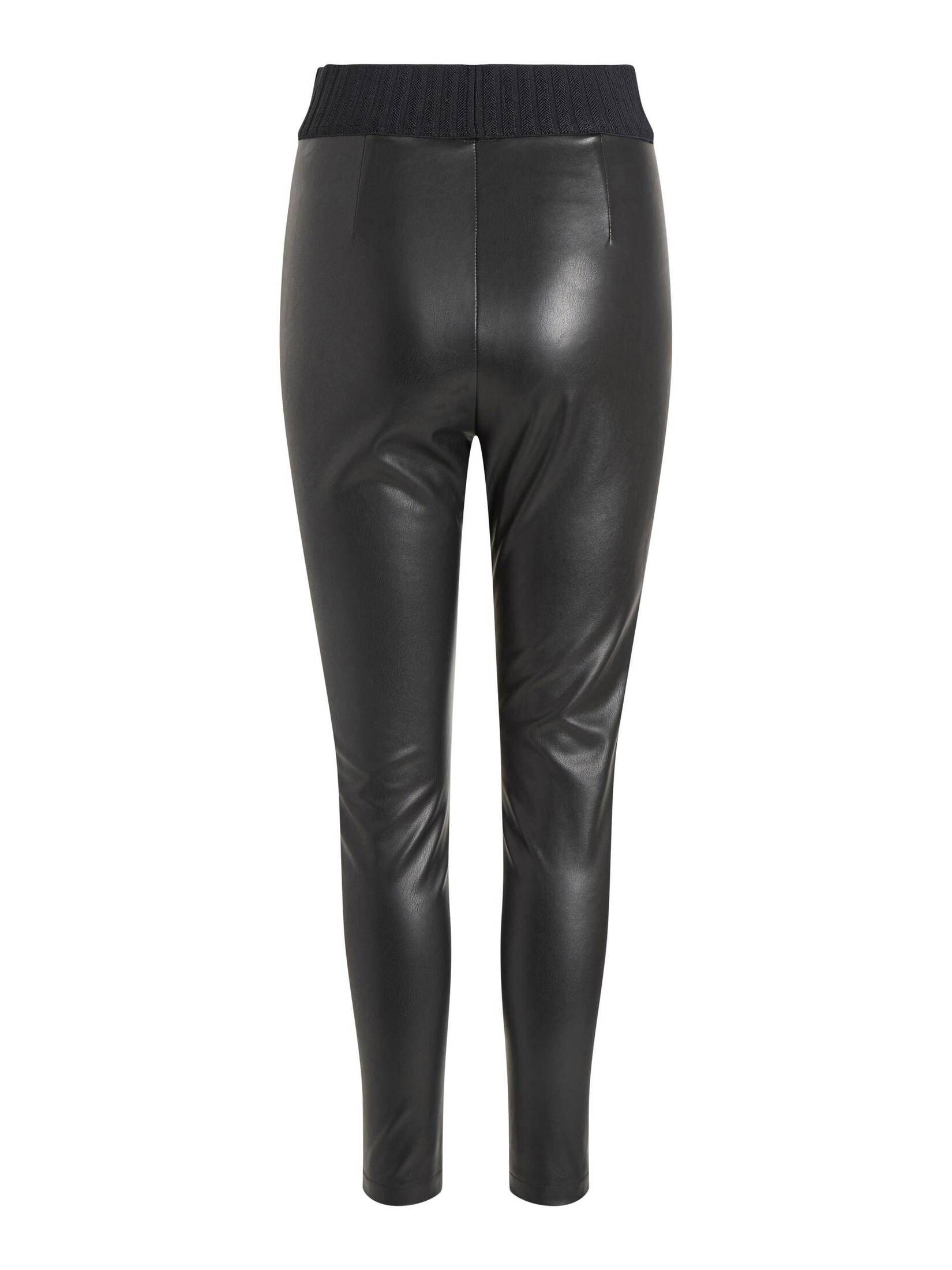 Vila| Damen Kunstlederleggings