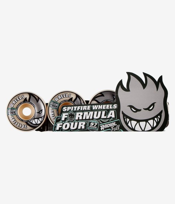 Spitfire Formula Four Radial Full Rollen (natural) 56 mm 97A 4er Pack