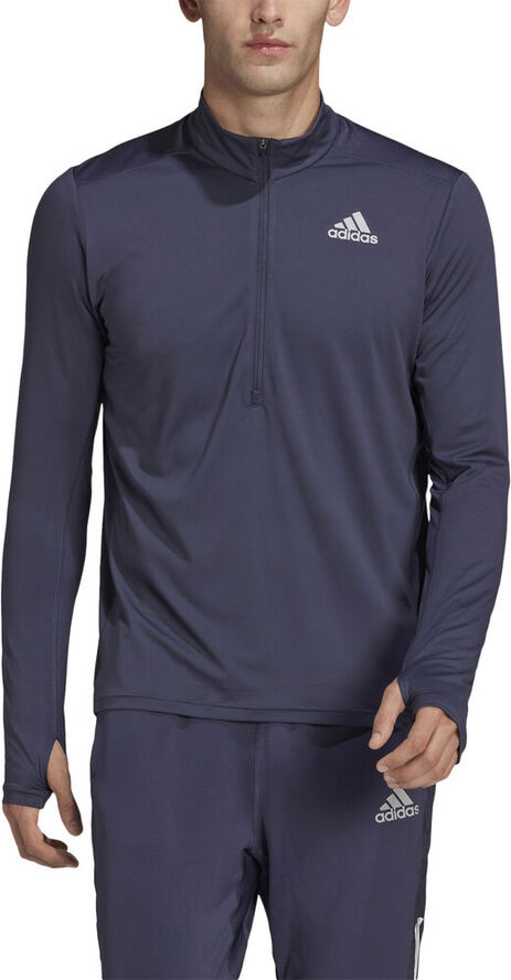 adidas Own The Run 1/2 Zip løbetrøje Blå
