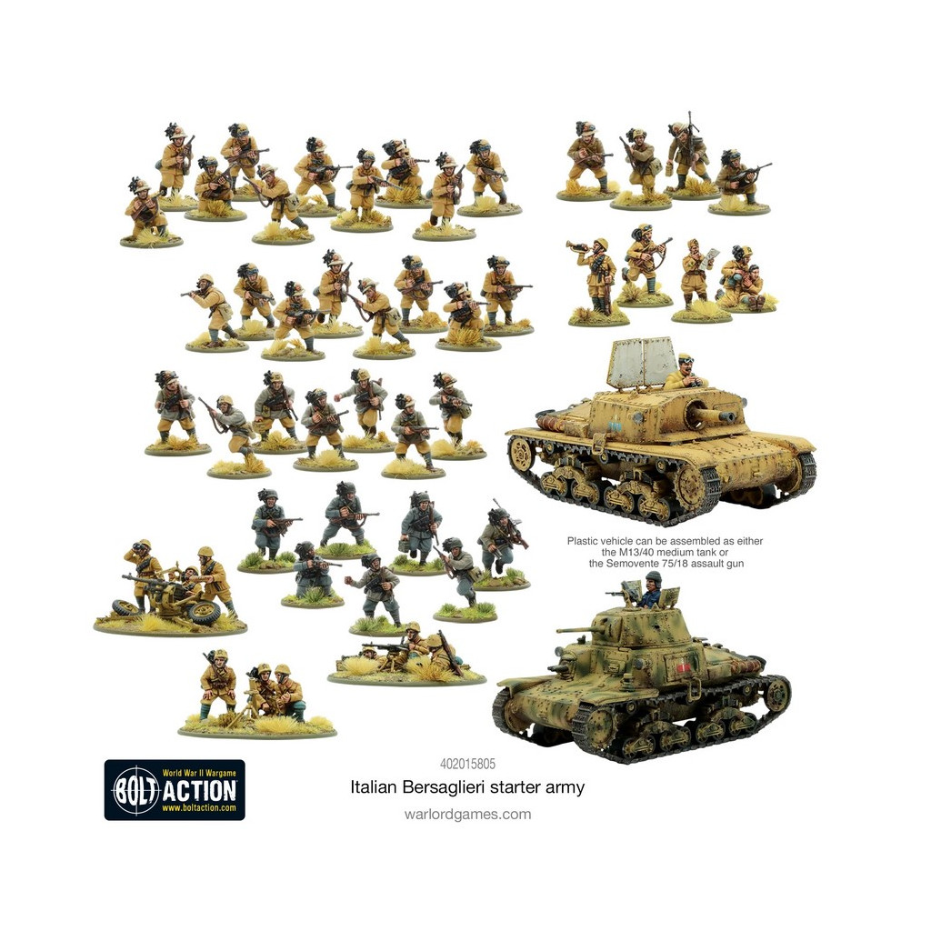 Bolt Action - Italian Bersaglieri Starter Army