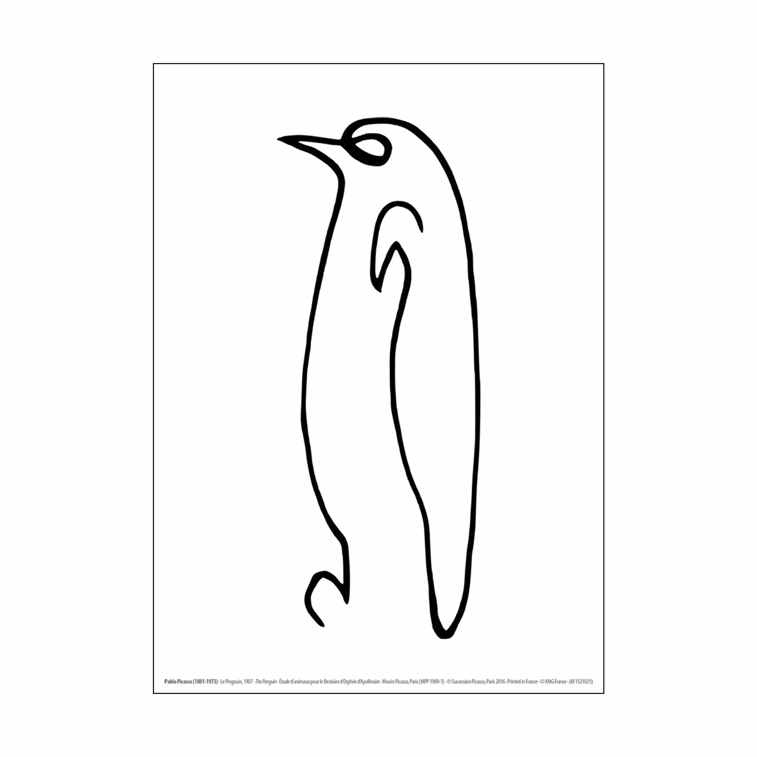 Poster&Frame Picasso plakat - Pingouin