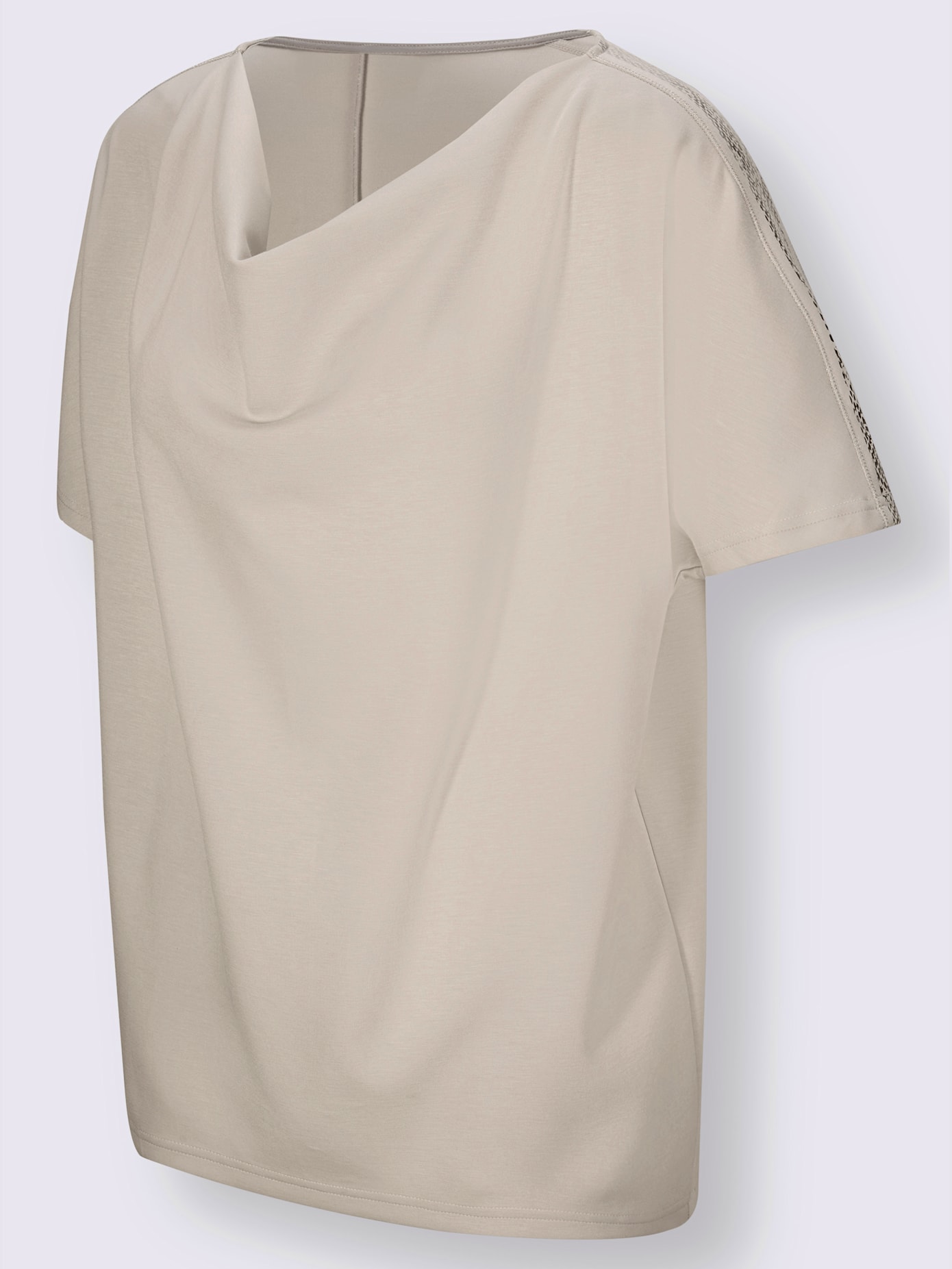 Sweat-shirt mélange de modal doux