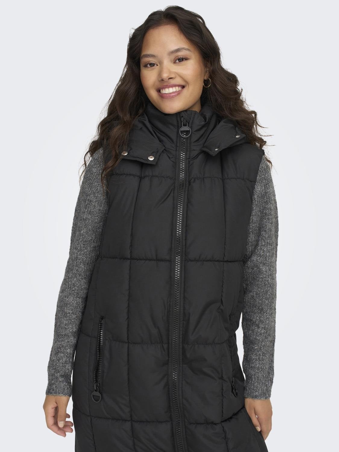 JDYDAISY Daunenweste Black