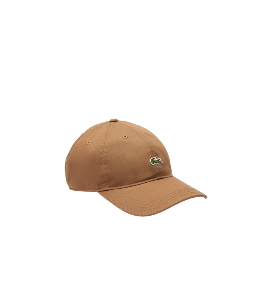 Boné marrom unissex Lacoste
