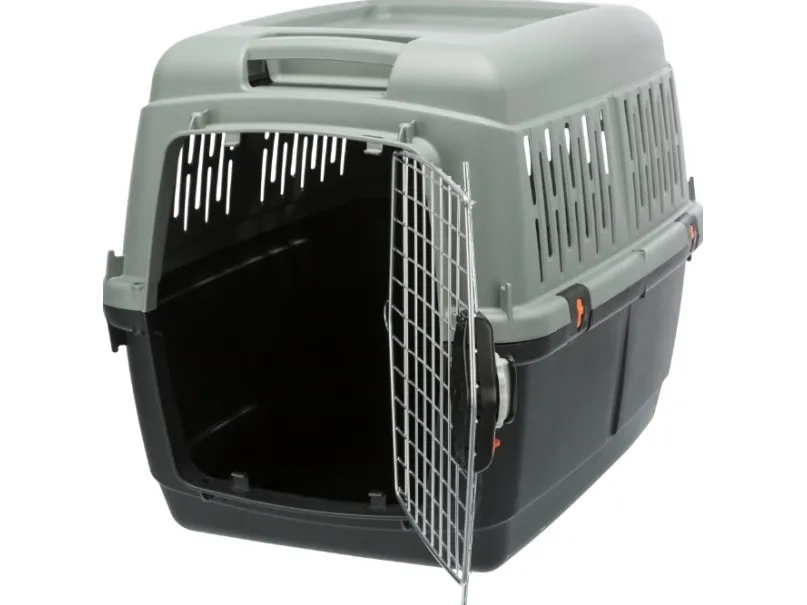 [OUTLET] - Trixie Be Eco Giona 4 transport box, S–M: 50x51x70 cm, grå/grå-grøn