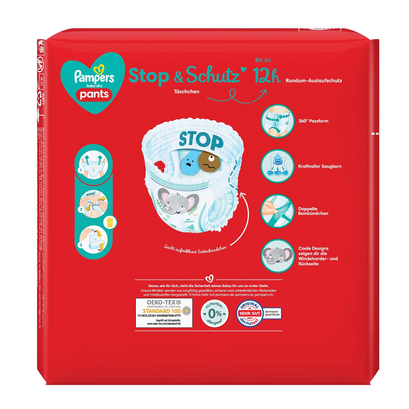Pampers Baby Dry Pants Gr. 4 Windeln