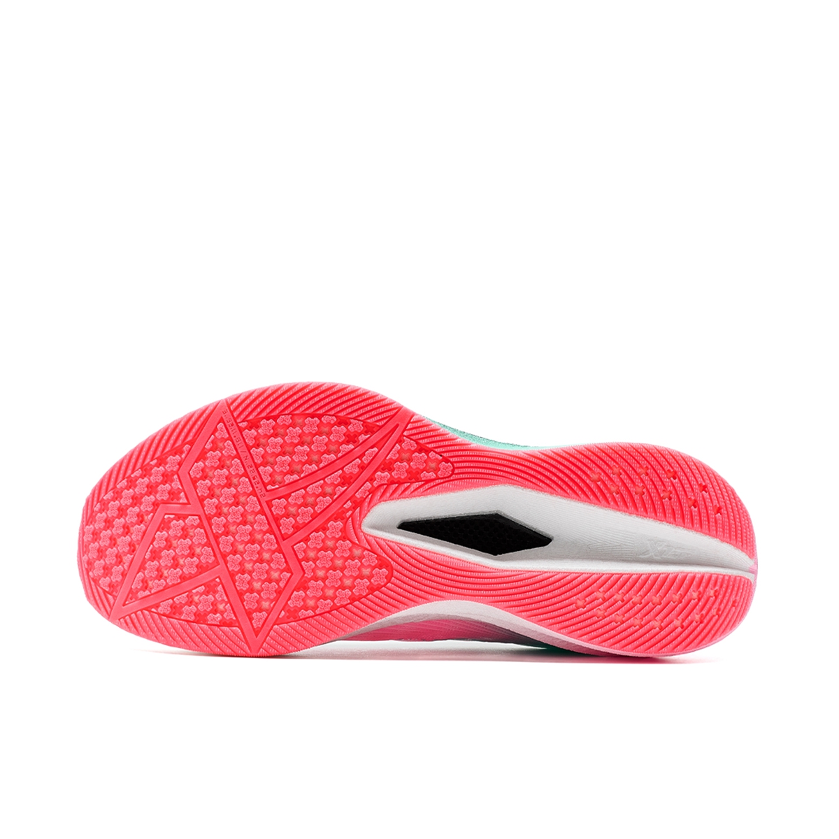 Xtep 360X Lite Womens Classic White/Neon/Green Blue