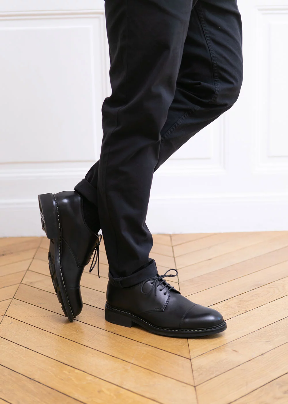 DERBY HOUX ANICALF NOIR