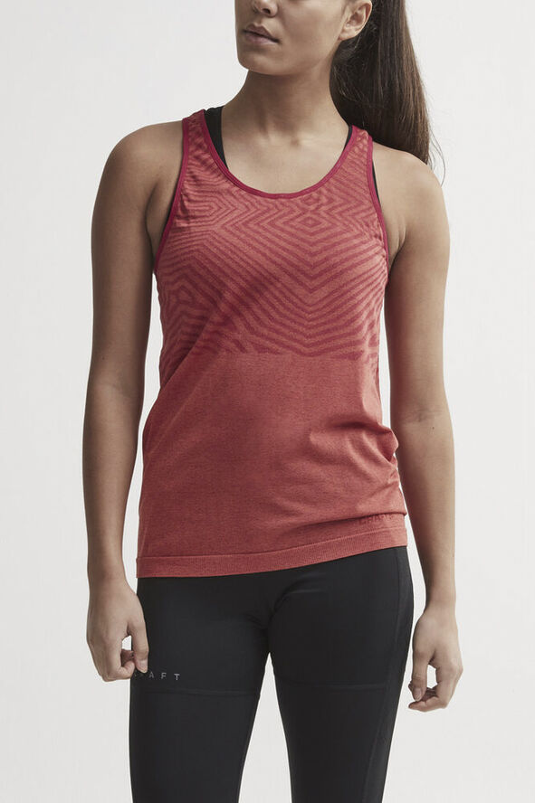 Craft Cool Comfort She Racerback baselayer top Rød