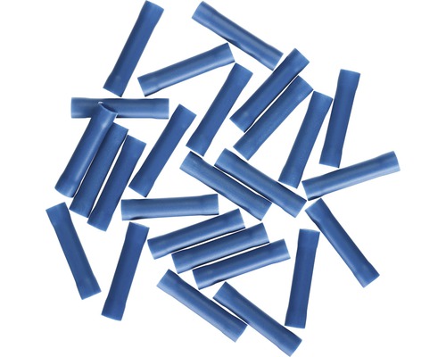 Haupa BLV260352 geïsoleerde stootverbinders 1,5-2,5 mm² blauw 25 stuks