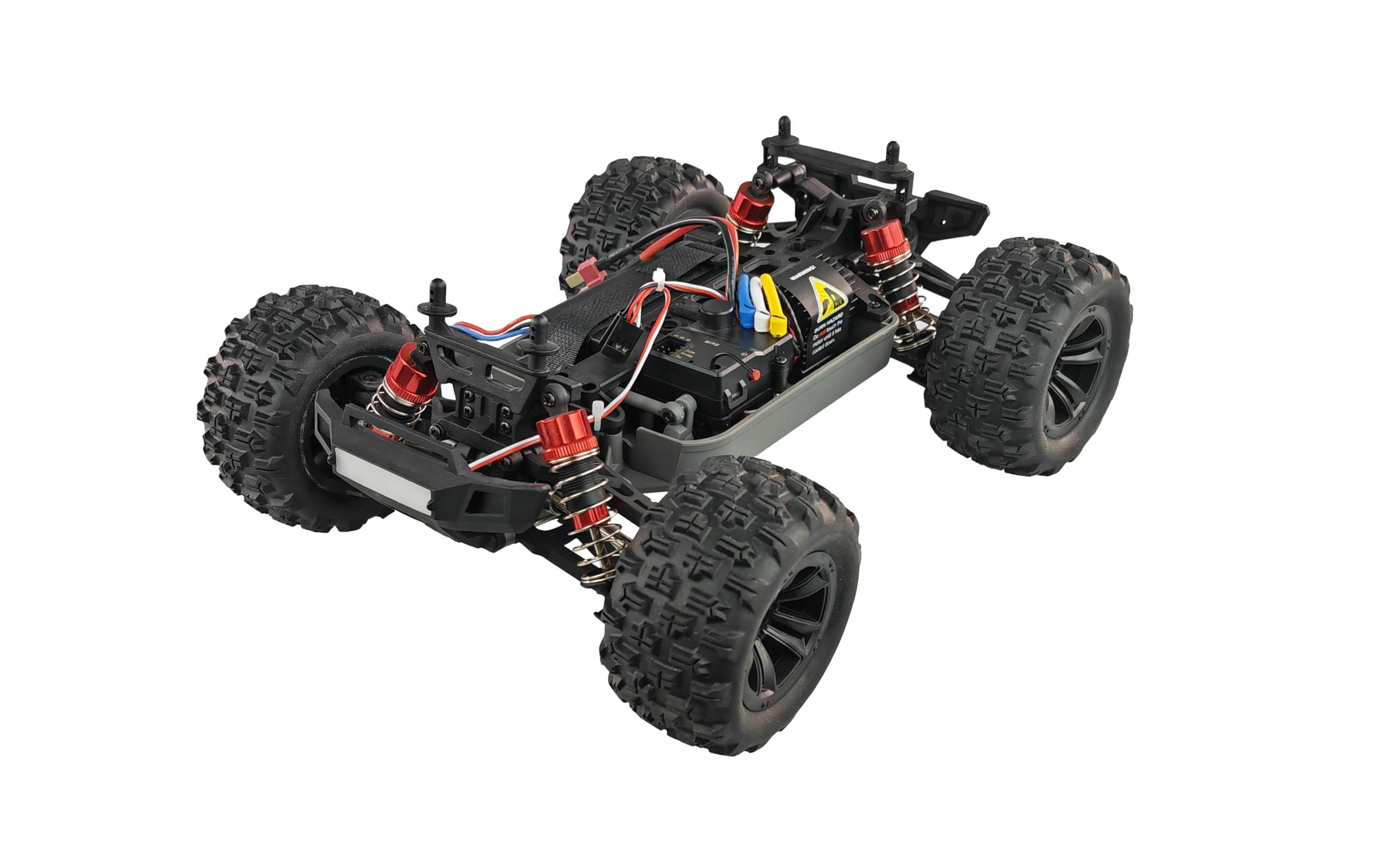 Monster Truck MEW4 Brushless 4WD RTR, 1:16Off-Road Modell mit solidem Antriebsstrang aus Metall
