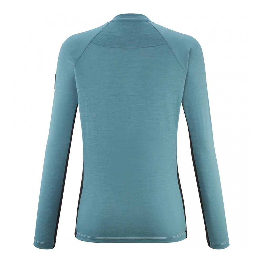 Millet TRILO WOOL - Maillot Femme hydro/noir