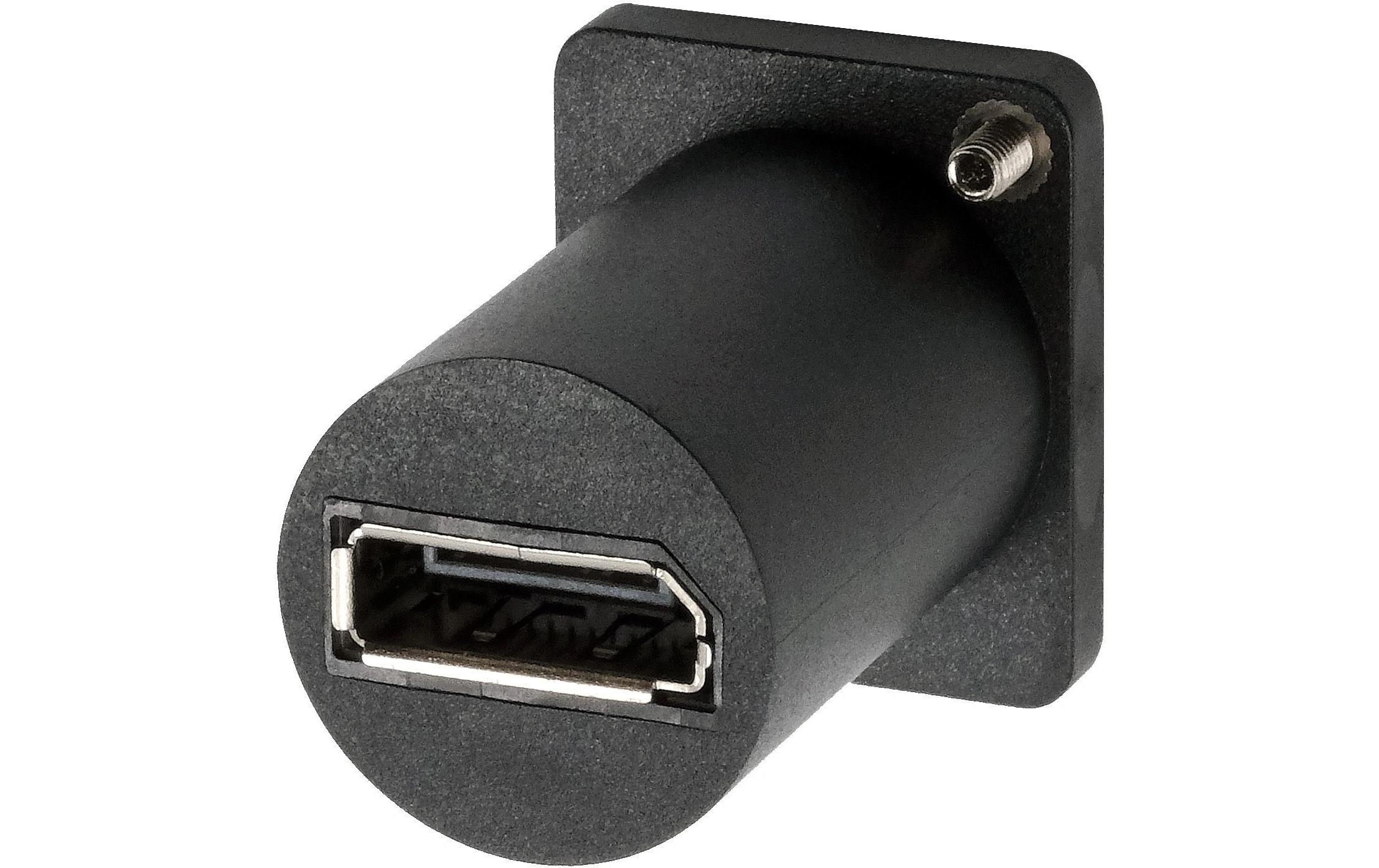 Adapter EX-49151 Buchse zu BuchseExsys D-Typ Adapter DisplayPort Buchse zu Buchse