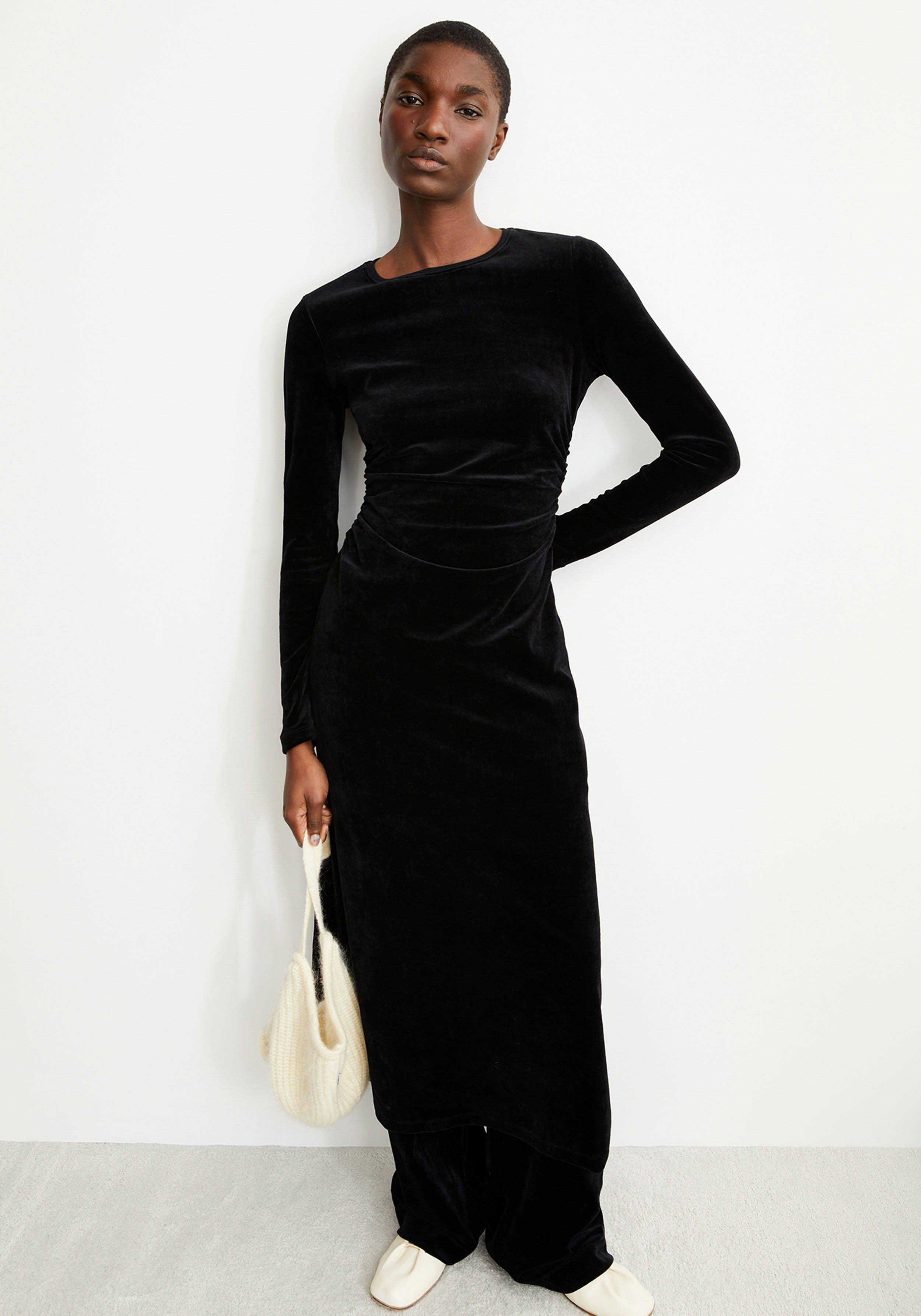 Armedangels Jerseykleid Adaaja Velvet Black