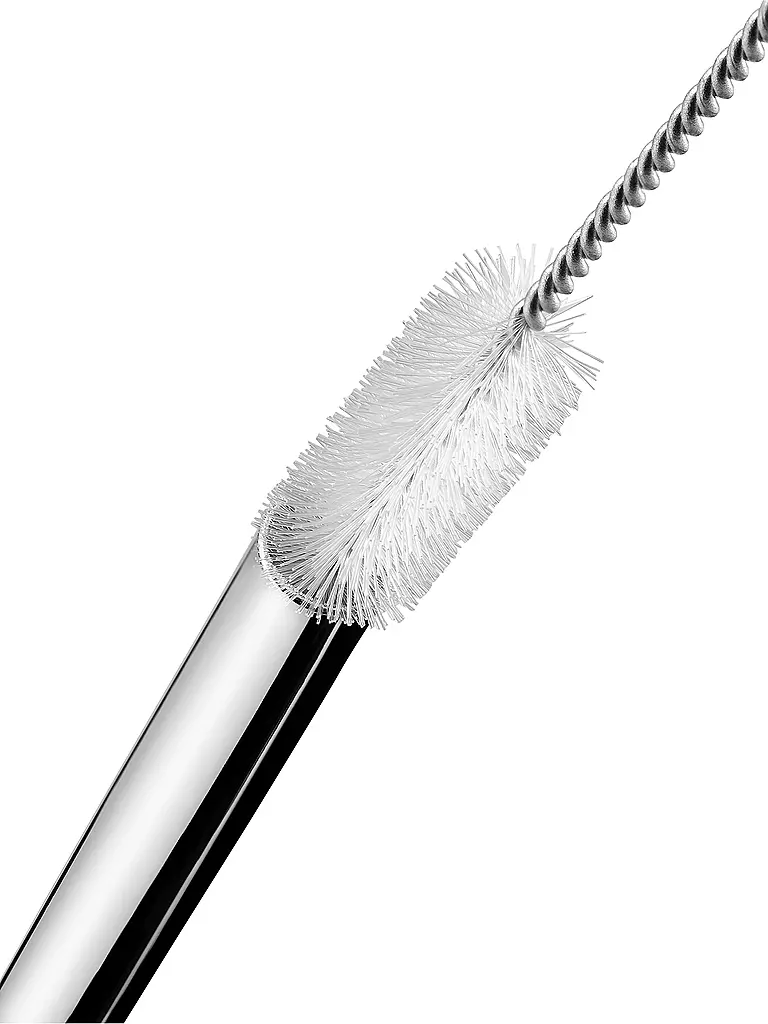 WMF Baric Cromargan Trinkhalm-Set, 24 cm, 7-teilig inkl. Bürste silber