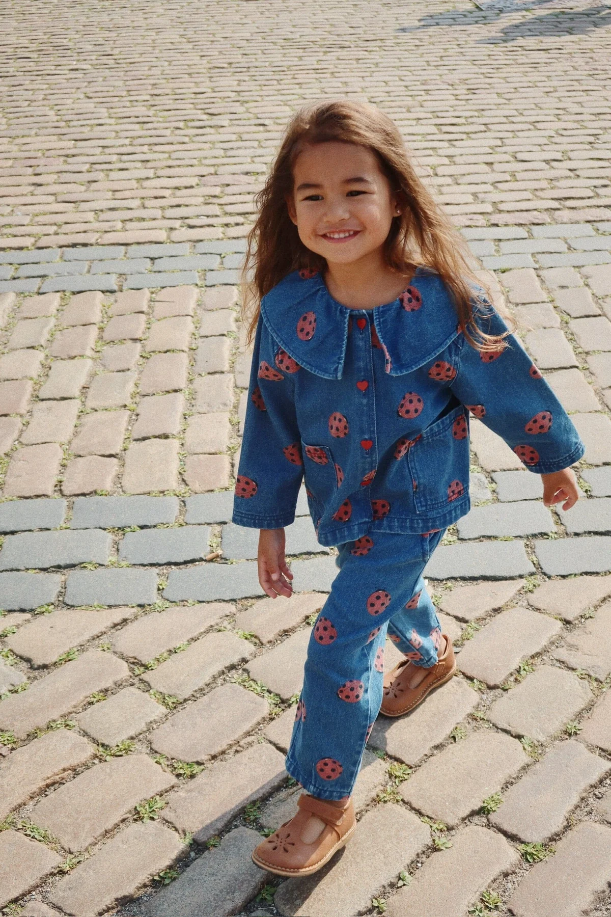 Konges Sløjd Magot Ladybug Frill Pants Gots Ks102216