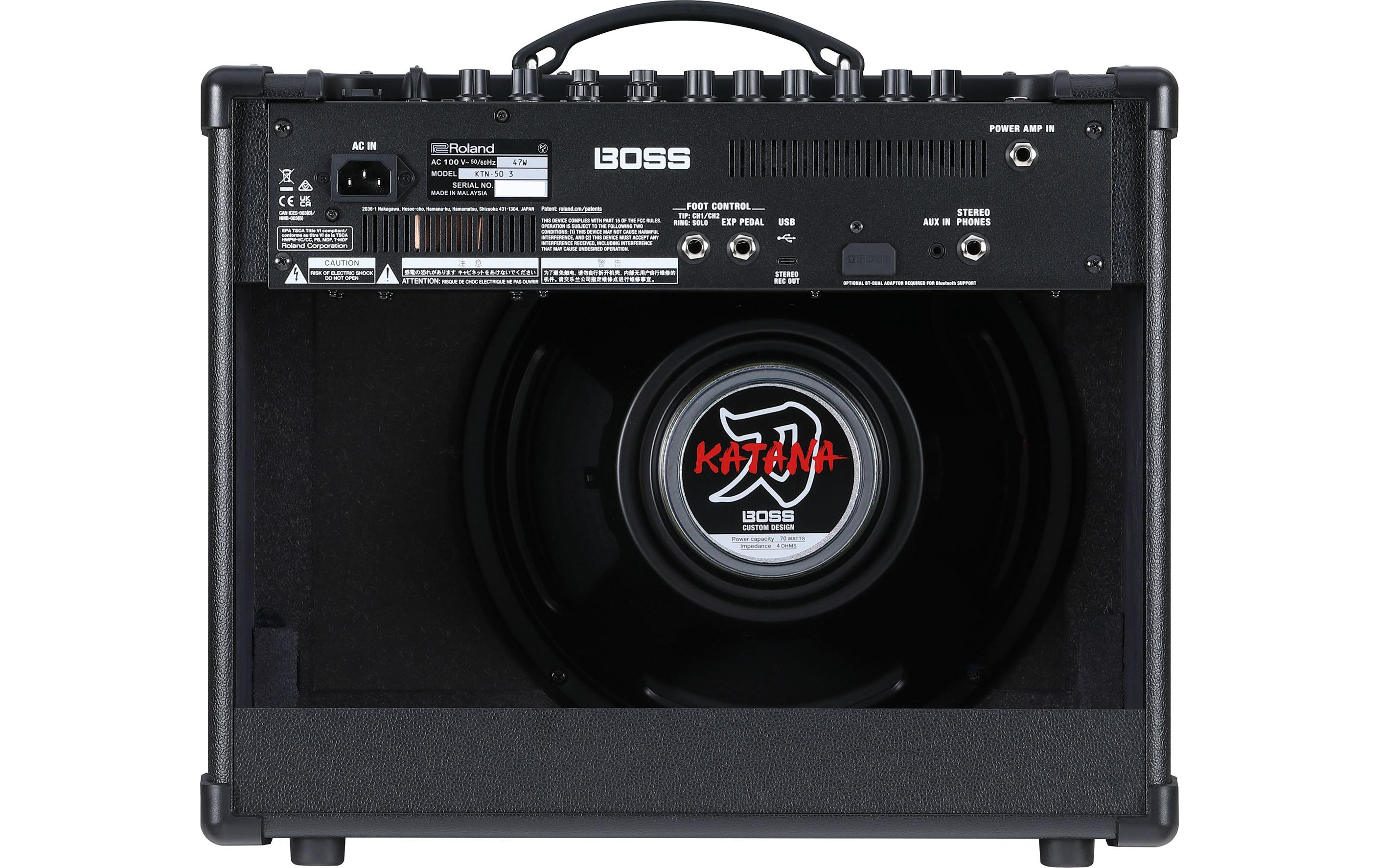 Combo KATANA-50 GEN 3<br>50 Watt Modelling Combo Verstärker für E-Gitarre