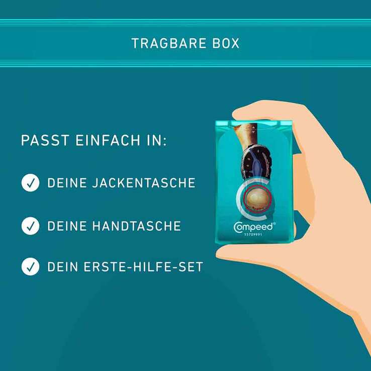 Compeed Blasenpflaster unter den Füßen, 5 St