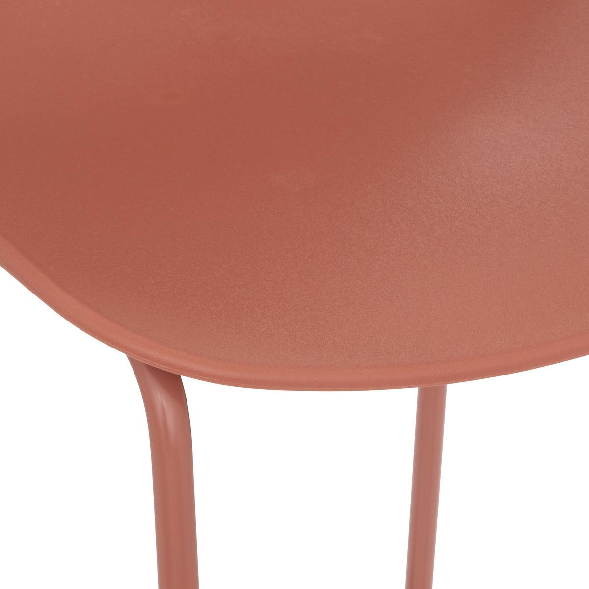 TABOURET BAR OTAC TERRACOTTA