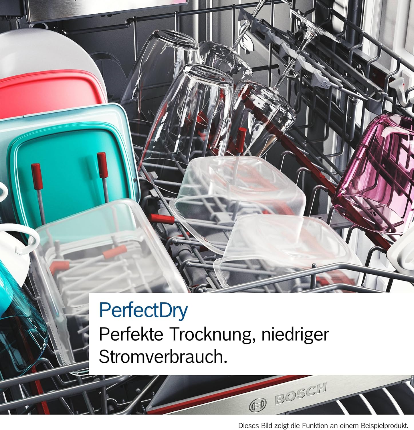 Bosch SMV6ZCX16E, Serie 6, vollintegrierter Geschirrspüler mit Besteckschublade, 60 cm, Intelligent Programm, Max Flex Körbe, Vario Schublade, Rackmatik, Home Connect
