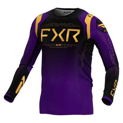 Maillot cross FXR HELIUM 24 2024 - Noir / Violet