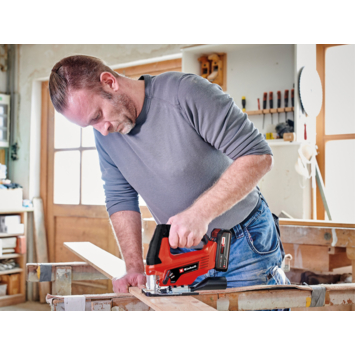 Einhell 18V decoupeerzaag TC-JS 18/70 LI incl 2.5Ah accu en lader