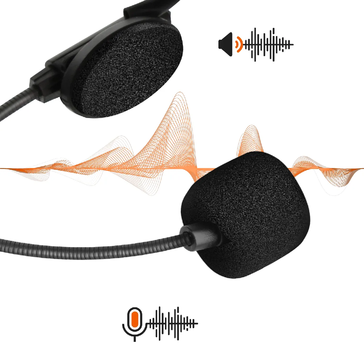 LinQ Microphone Tête Sans Fil