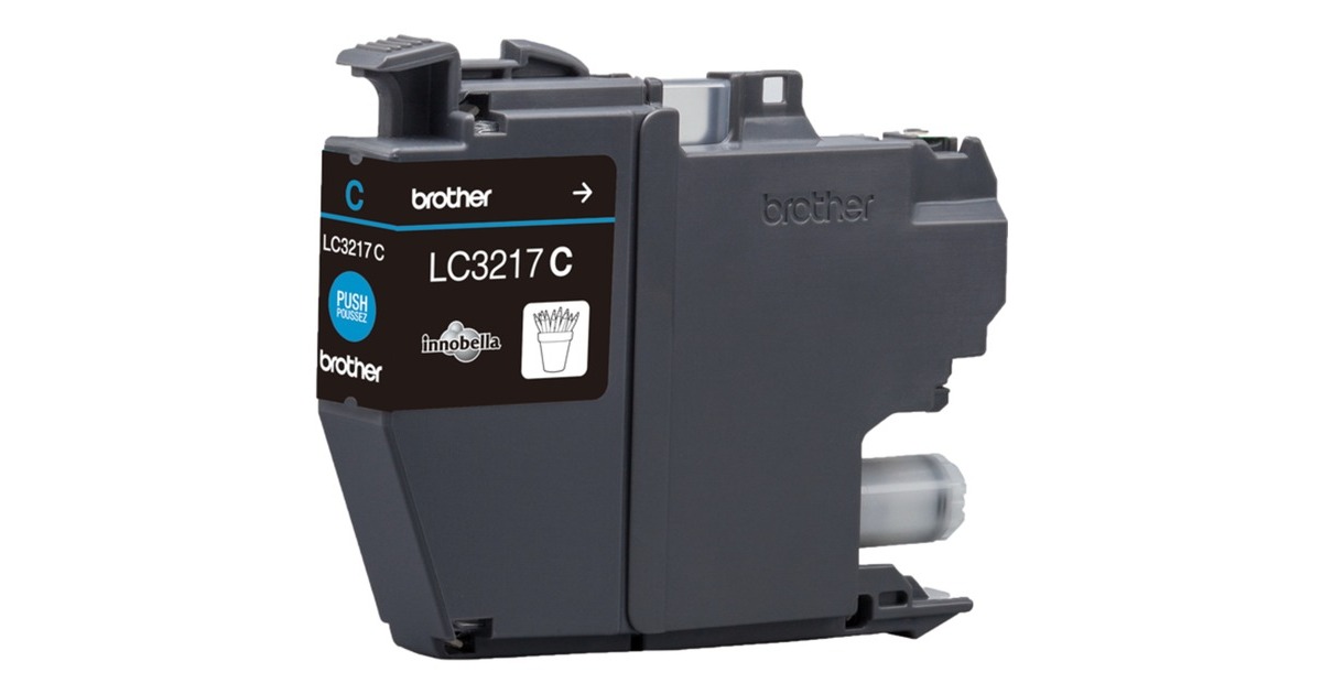 BrotherInkt - LC-3217C  (Cyaan )
