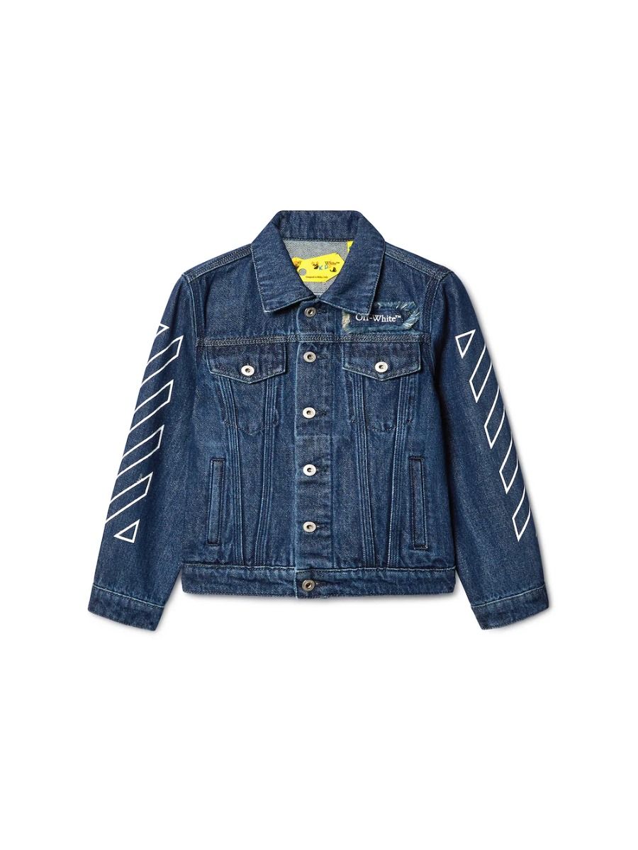 Off-White Bookish Patch Denim Jacket