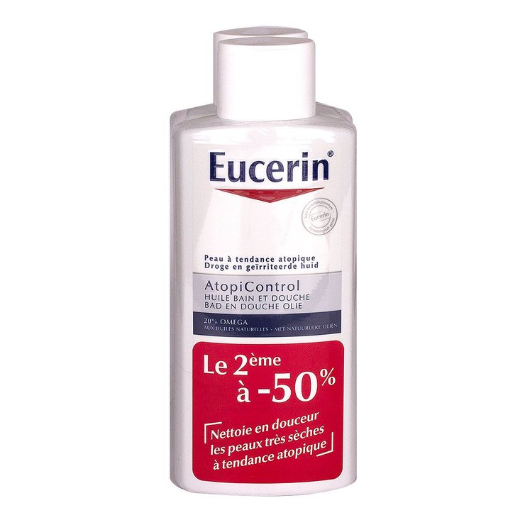 Atopicontrol huile bain & douche 2x400ml