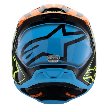Casque cross Alpinestars SUPERTECH S-M3 - FRAY - ENFANT - Noir / Orange