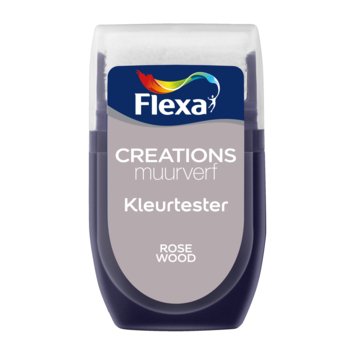 Flexa Creations muurverf Kleurtester Rose Wood mat 30ml