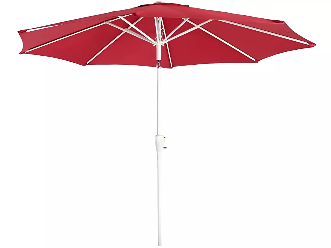 Parasol de jardin Ø aluminium 270 x 270 x 224 cm 04_0003871