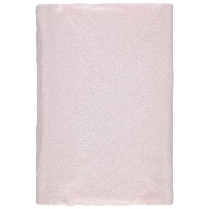 Housse de matelas à langer en éponge - Rose
