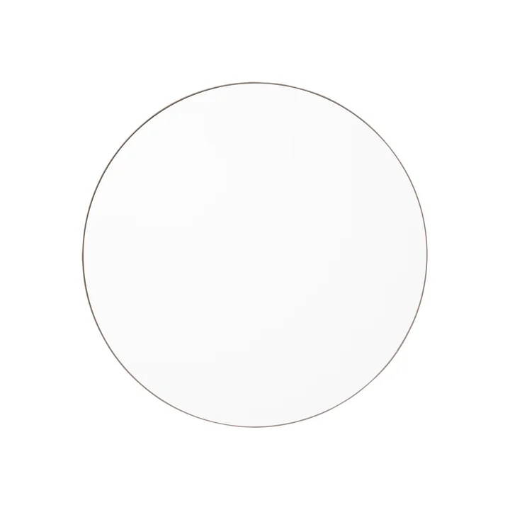 AYTM - Circum Wandspiegel medium, Ø 90 cm, klar / taupe