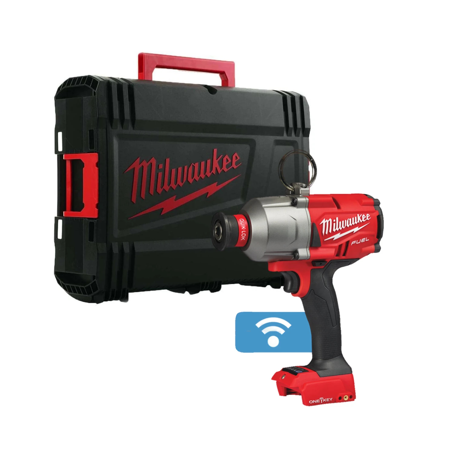 Milwaukee M18 ONEFHIWH716-0X 18V Li-ion Accu slagmoersleutel body in HD box - 7/16″ HEX