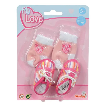 Simba New Born Baby Schuhe und Sock, sortiert