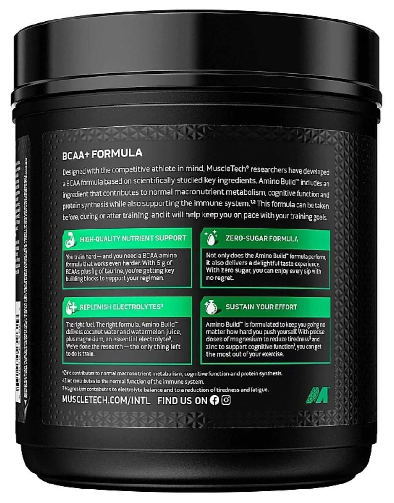 MuscleTech Amino Build - 40 porções