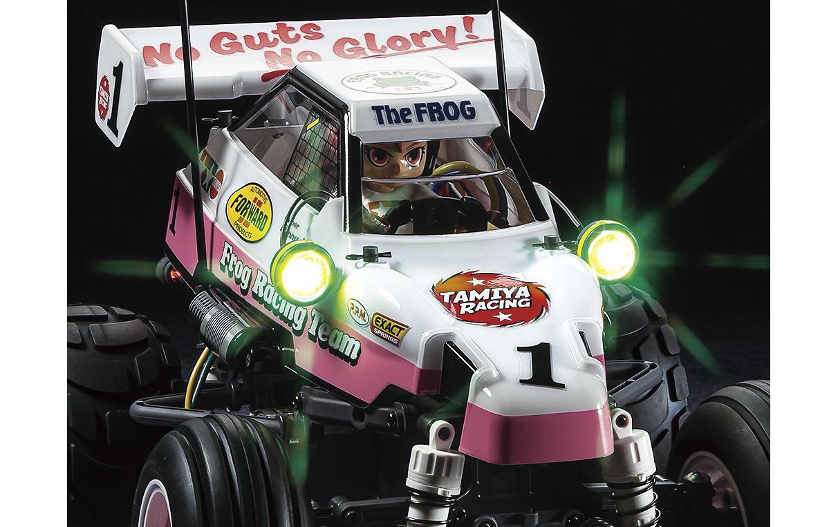 Buggy Comical Frog RWD WR-02CB Bausatz mit ESC, 1:10<br>2WD RC-Offroad Modell im Comic-Stil