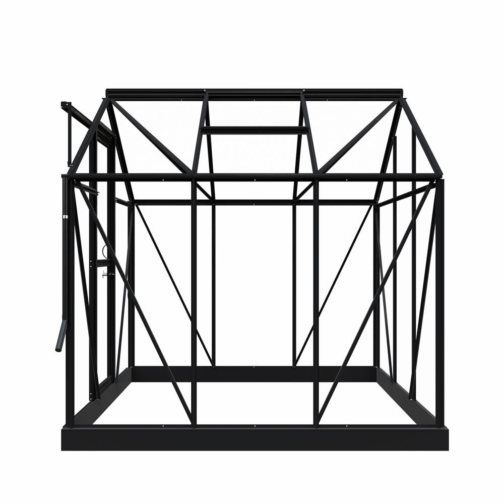 Royal Well Mary I - Tuinkas - zwart - 241x212x222 cm - Veiligheidsglas