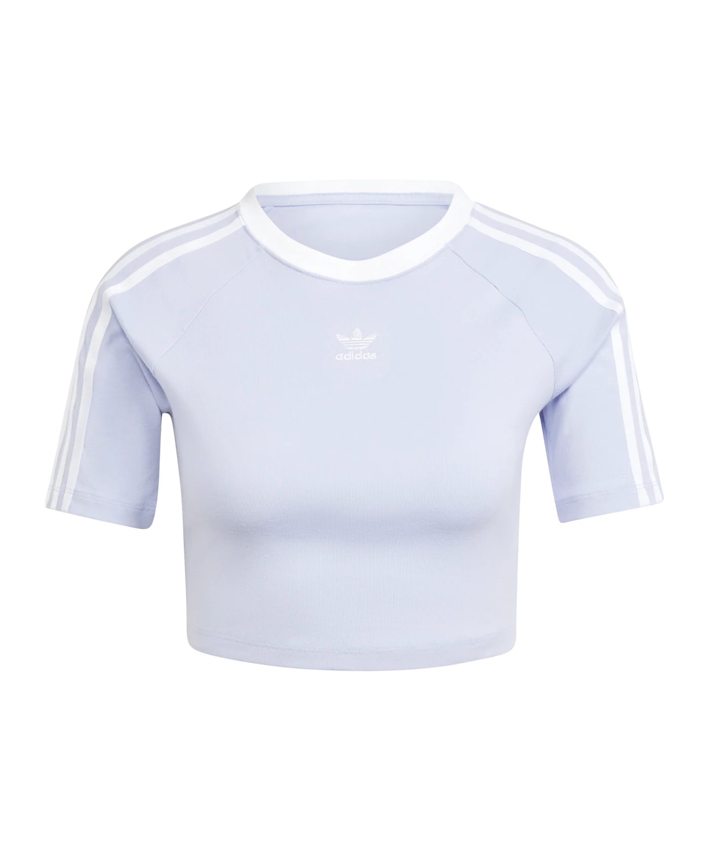 adidas Originals 3-Stripes Baby T-Shirt Damen Lila