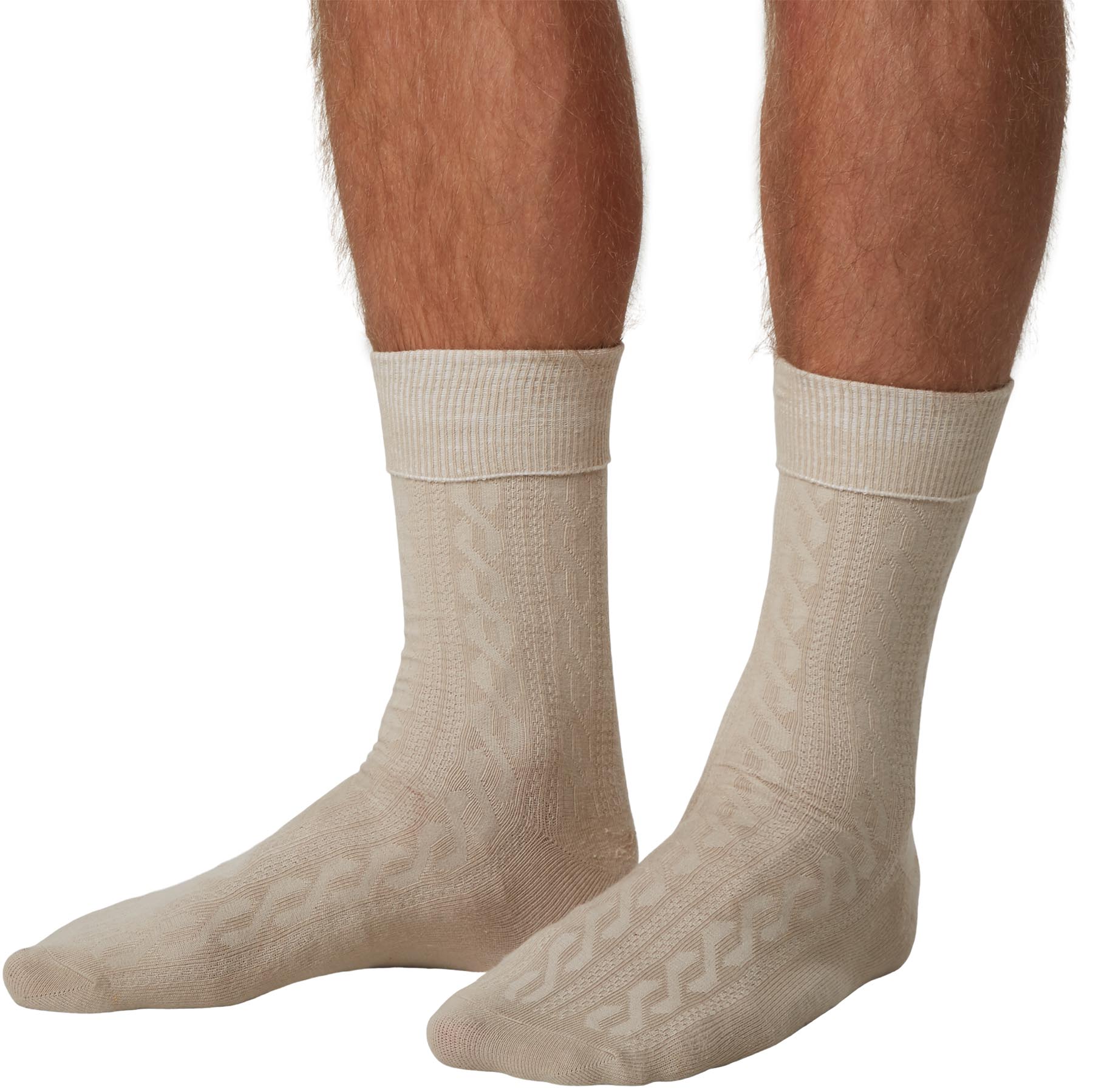 tectake® Socken beige