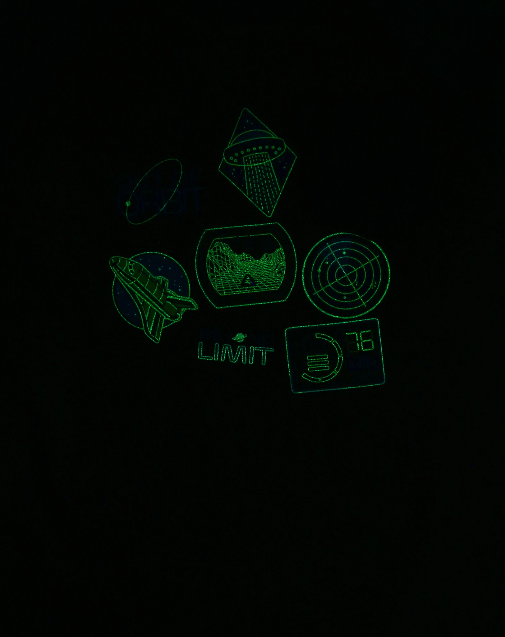 Schlafanzug LIMIT - GLOW IN THE DARK in dark navy